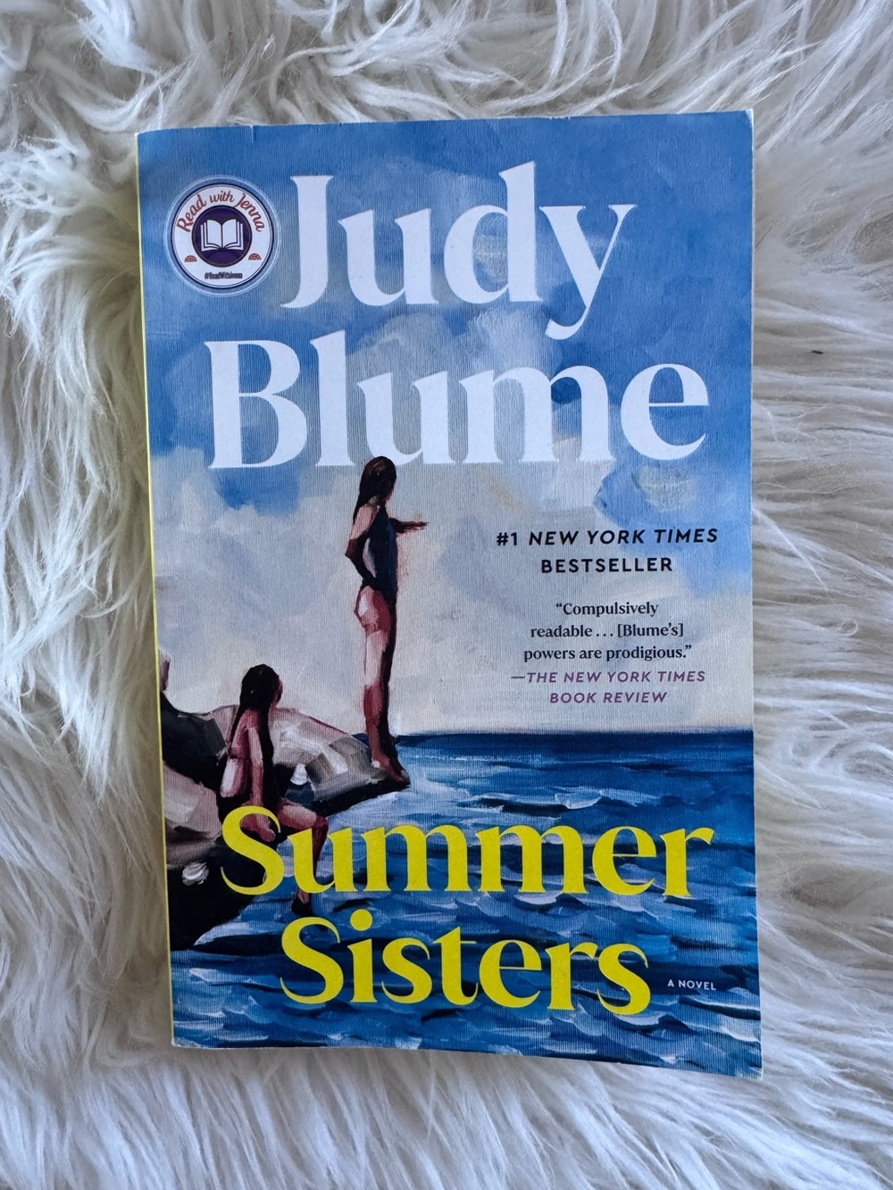 JUDY BLUME Novel -Summer Sisters. Read with Jenna book. NYT Bestseller